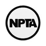 NPTA Embroidered Patch - White