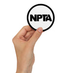 NPTA Embroidered Patch - White