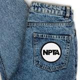 NPTA Embroidered Patch - White