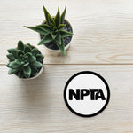 NPTA Embroidered Patch - White