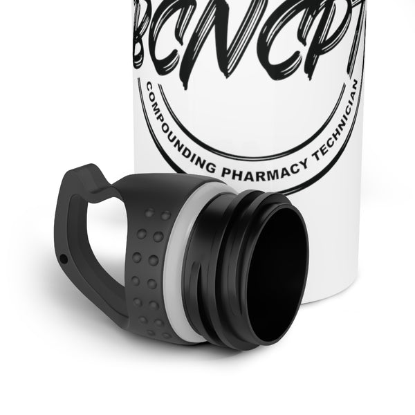Board Certified Nonsterile Compounding Pharmacy Technician - V2 Stainless Steel Water Bottle