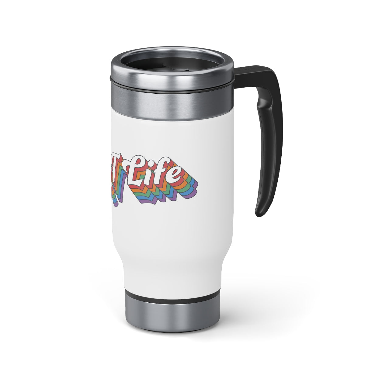 CPHT Life - V2 Travel Mug with Handle, 14oz