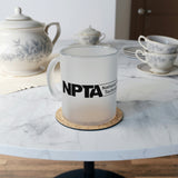 NPTA Frosted Glass Mug